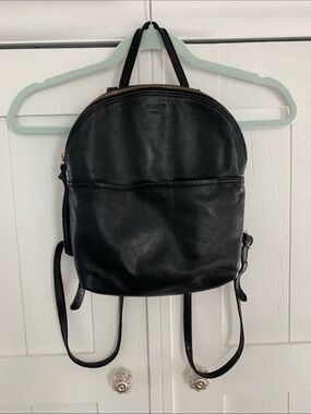 Margot New York Buttery Soft Leather Backpack Bag - VGUC